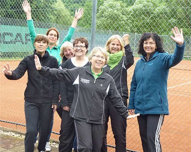 Nach einer durchwachsenen Saison konnte am letzten Spieltag der Damen Ü30 vom TC Wiesengrund Rieden doch der erste Sieg eingefahren werden.Privat