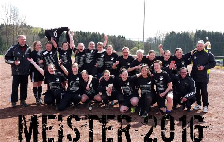 Nach einer imposanten Saison spielen die Damen nun in der Rheinlandliga.privat