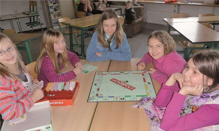 Nach getaner Arbeit darf der Spaß nicht fehlen.privat