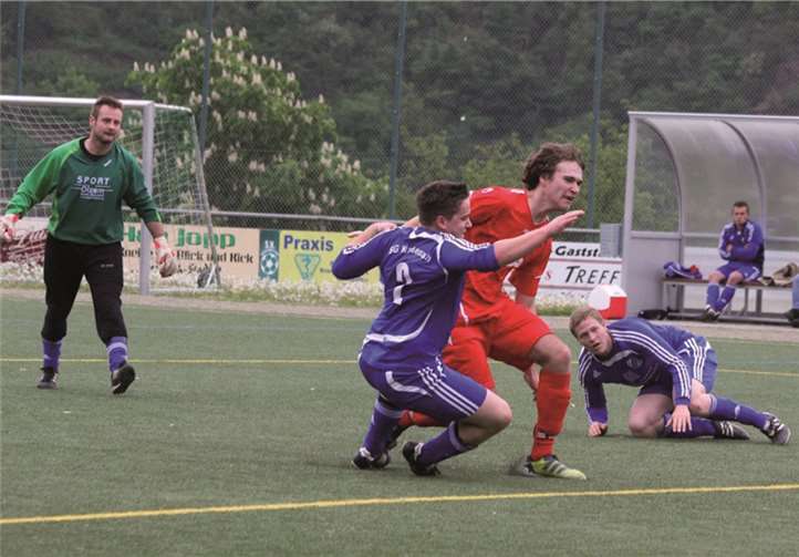 Nach längerer Verletzungspause sorgte Jan Rottländer mit seinen beiden Treffern gegen Wassenach für die Vorentscheidung. privat