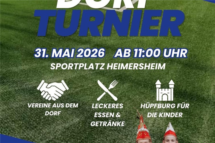 Nach langer Pause ist das Dorfturnier wieder da.