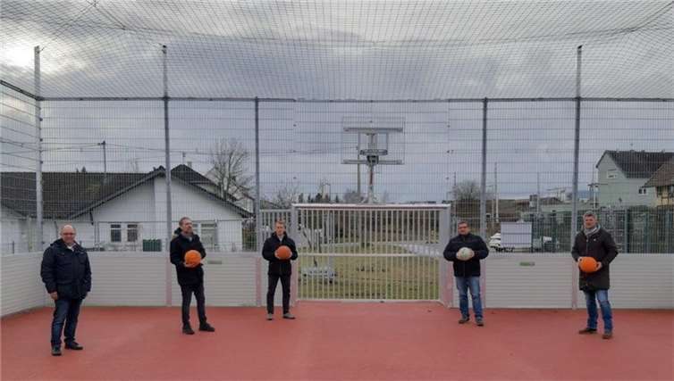 Nach langer Planungs- und Bauzeit erfolgte die Bauabnahme des Minispielfelds in Kruft.Foto: privat