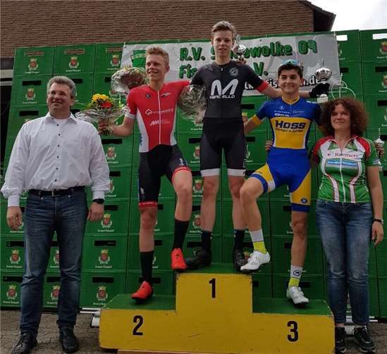 Nach mehreren zweiten Plätzen in Folge konnte sich Jan Habermann in Fischeln endlich über den Platz ganz oben auf dem Podest freuen.