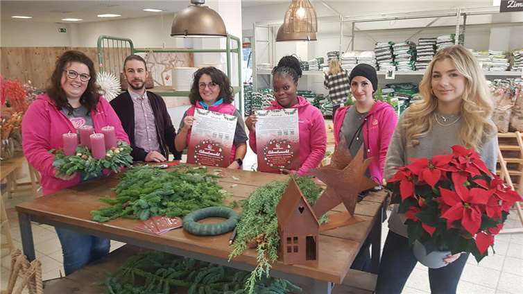 Nach mehrwöchiger Planungs- und Vorbereitungszeit ist es am Wochenende endlich soweit: Unternehmenssprecherin Alexandra Menge (links) und das Presto-Team freuen sich auf den Adventsmarkt in Ochtendung. Fotos: KH