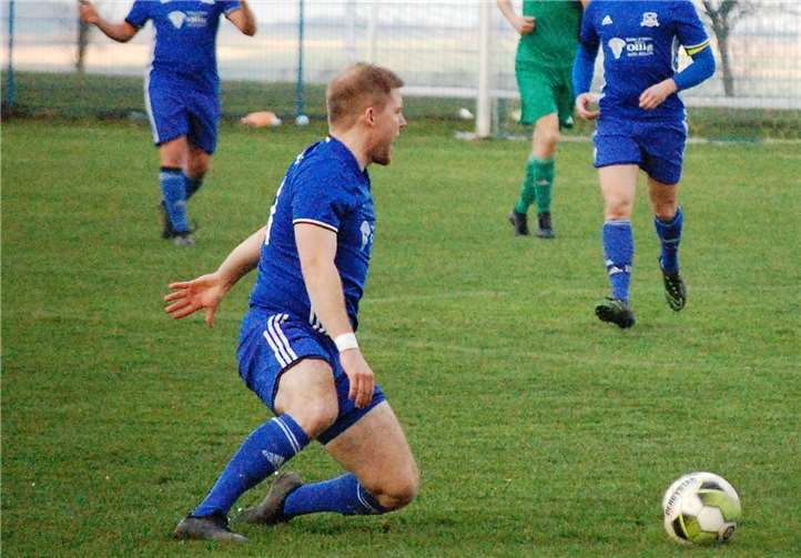 Nach neun Minuten hatte Torjäger Moritz Pies die Führung auf dem Fuß.Fotos: SK