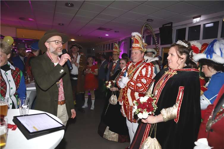 Nach zwei Jahren Pause feierte die Metzgerei Ahsenmacher nun seinen zweiten Prinzenempfang im Casino an der Klingelswiese. Foto: WAMFO.DE