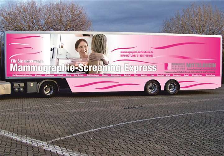 Nach zwei Jahren ist es wieder so weit: Vom 2. Februar bis 12.März kommt der Mammographie-Screening-Bus wieder nach Remagen und macht dort für sechs Wochen Station. privat