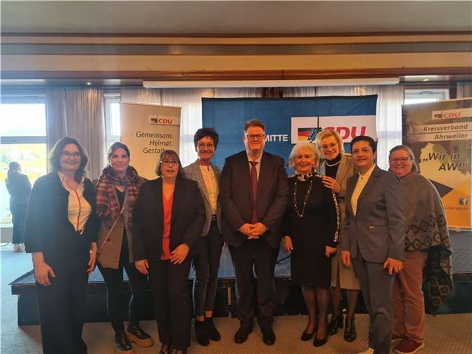 Nachdem der letzte Neujahrsempfang der CDU im Kreis Ahrweiler 2020 stattgefunden hat, konnte nun endlich der traditionelle Neujahrsempfang in Präsenz gefeiert werden. Foto: privat