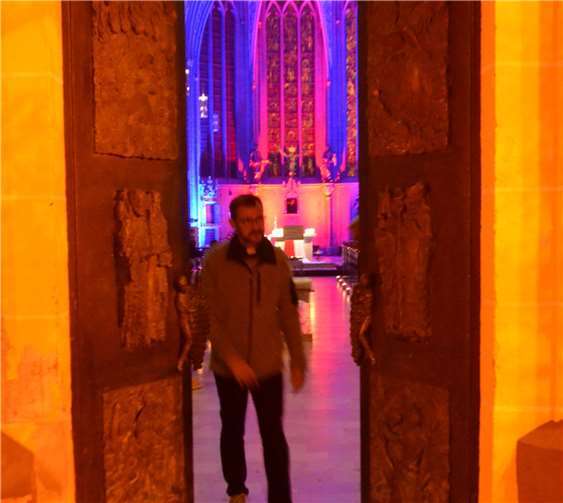 „Nacht der offenen Tür“ in St. Laurentius, Ahrweiler Markt. Foto: privat