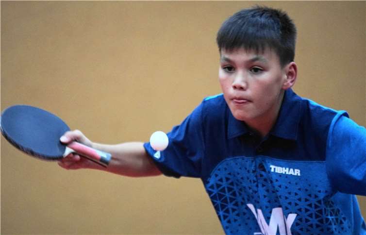 Nachwuchstalent Mika Korn mit Einzelerfolg beim ersten Einsatz in der Verbandsliga.  Foto: M. Schreiber