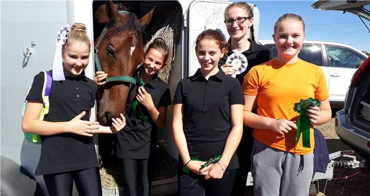 Nachwuchsvoltigierer des TuWi Adenau Privat