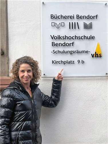 Nadine De Bock ist das neue Gesicht der VHS Bendorf.Quelle: Stadt Bendorf
