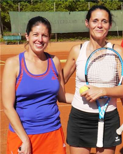 Nadine Hachenberg und Natanja Neitzert. Foto: TC Steimel