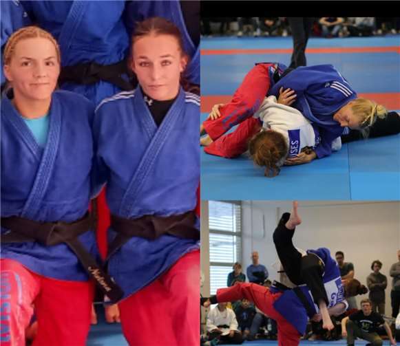 Naima und Soraya Günther sicherten sich den 1. Tabellenplatz.Foto: privat