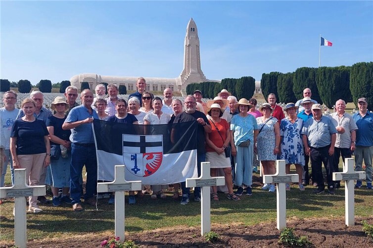 Nationalfriedhof und Beinhaus von Douaumont.