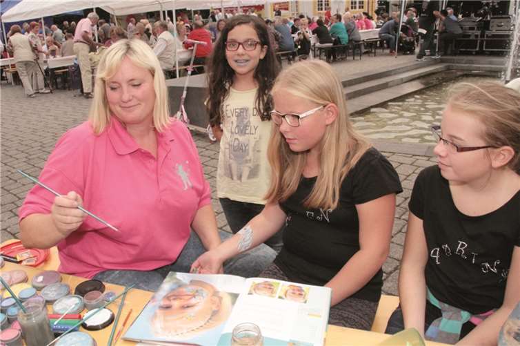 Natürlich gab es auch ein Kinderprogramm.