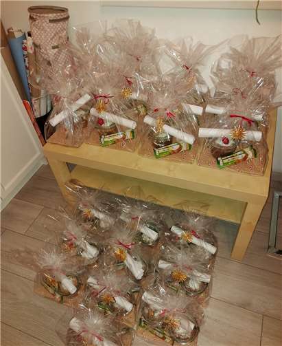 Natürlich gab es auch einige Leckereien.