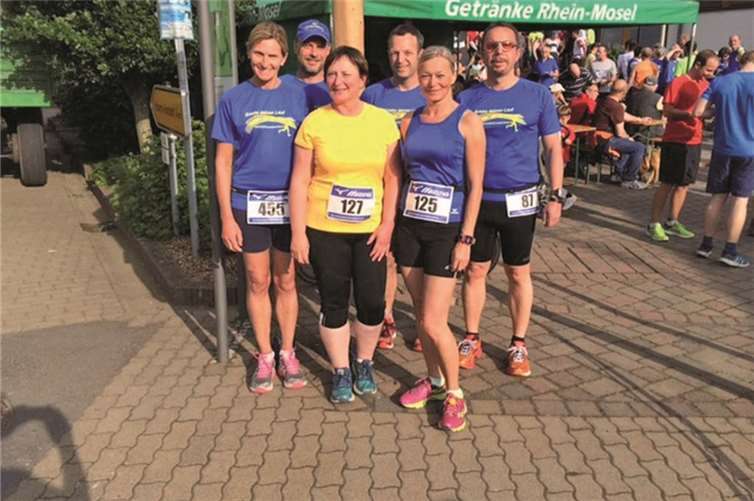Natürlich in Lonnig mit dabei: Der Lauftreff SV Weitersburg. privat