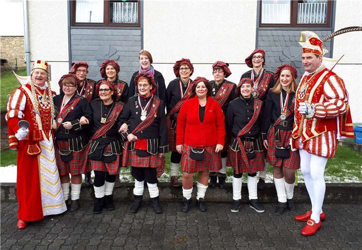 Natürlich standen die Tollitäten am Ende noch für ein Foto-Shooting zur Verfügung.  privat