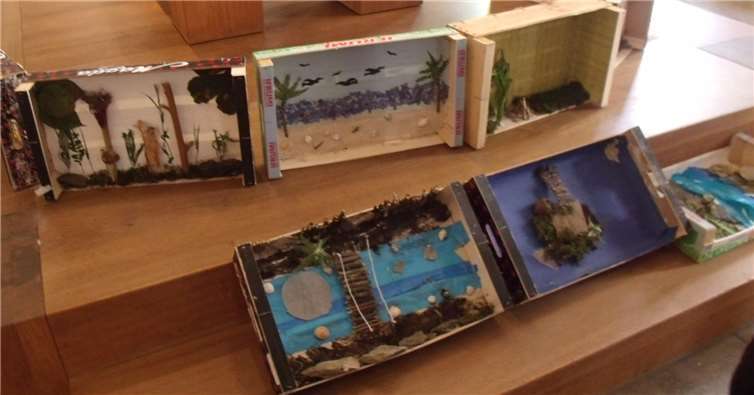 „Natur in Kunst“ verwandeln können die Teilnehmer der Ferienaktion. privat