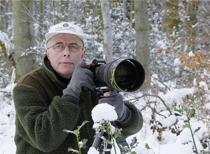 Naturfotograf Heinrich Pützler. Privat