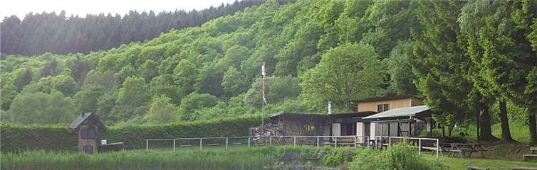 Naturidylle pur - das Vereinsgelände der Nitztaler Angler. ASV