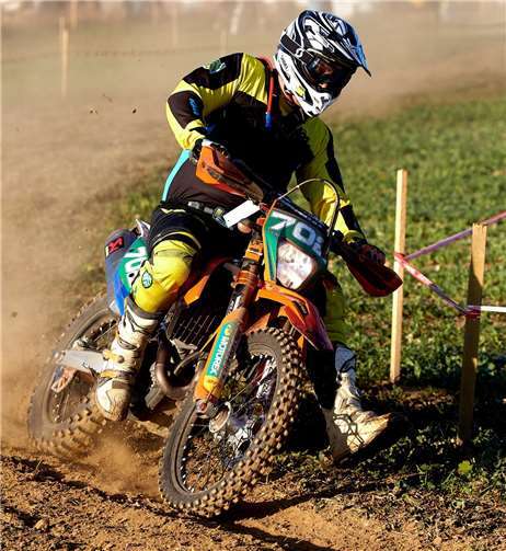 Neben Mut und Können der Piloten war auch ein gut abgestimmtes Enduro-Bike erforderlich.