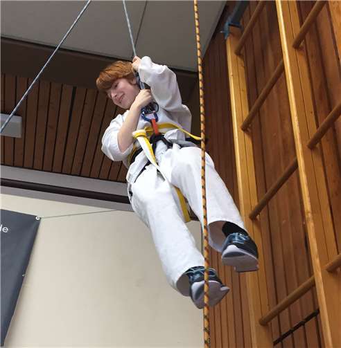 Neben dem Karate-Training gab es für die Kids des Karate-Club Puderbach auch viele Fun- und Geschicklichkeitsspiele.