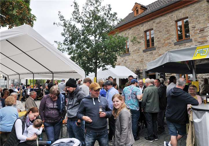 Neben dem leckeren Brot sorgten auch leckere Getränke für gute Laune.