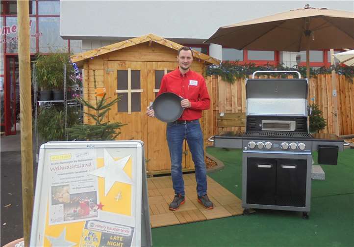 Neben dem sehenswerten „Weihnachtsland“ gibt es in diesem Jahr bei röhrig erstmals einen vorweihnachtlich gestalteten Außenbereich mit besonderen Aktionen und mit örtlichen Vereinen. Foto: privat