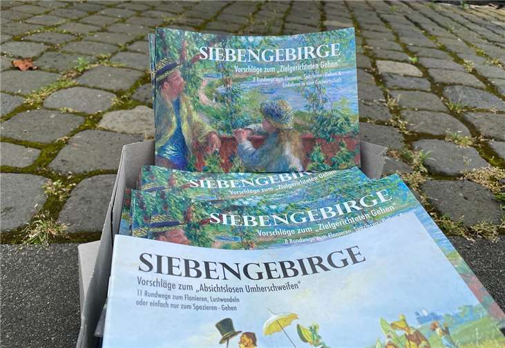 Neben den „Vorschlägen zum zielgerichteten Gehen“ ist auch die Broschüre „Absichtsloses Umherschweifen“ weiterhin erhältlich.