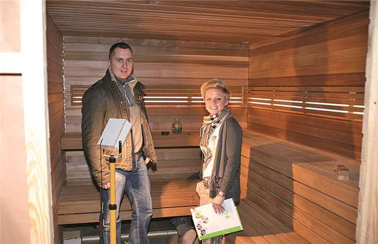 Neben der Finnischen wird auch eine Bio-Sauna betrieben.