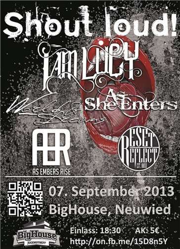 Neben überregionalen Bands haben auch Newcomer bei den „Shout loud“-Konzerten die Möglichkeit, sich einem Publikum zu präsentieren und dieses mit ihrer Musik zu begeistern. Grafik: privat