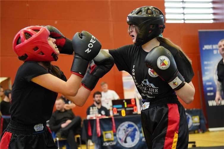 Neele Schlotterbeck in Aktion.