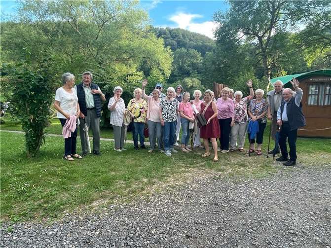 Nette Gespräche, gutes Essen und nicht zuletzt die herrliche Atmosphäre sorgten für Kurzweil. Foto: privat