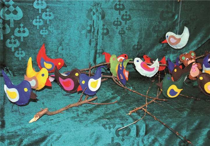 Nette Ideen werden in Dekorationsartikel umgesetzt.