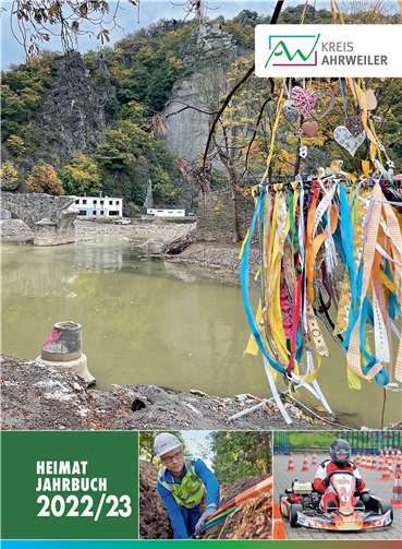 Neu erschienen: das Heimatjahrbuch als Doppelausgabe 2022/2023. Foto: Kreisverwaltung Ahrweiler