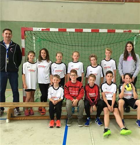 Neu formierte D-Jugend der SGO Privat