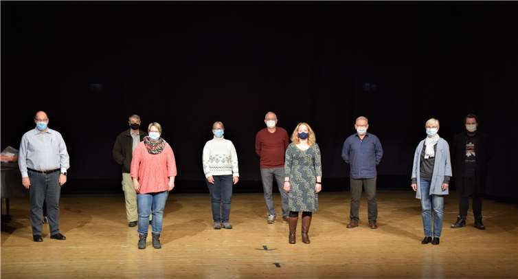 Neu gewählte Vorstandschaft (von links nach rechts): Harald Fischenich, Heinz-Josef Althausen, Nadine Kabus, Sylvia Gabsch, Alfred Lerch, Inés Prüßner, Hans-Jürgen Röber, Heike Salewski-Küster, Stephan Fischenich. Es fehlt: Carina Lemke.Fotos: privat