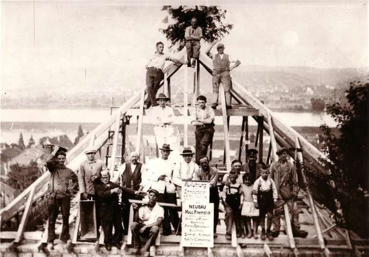 Neubau „Haus „Rheinblick“.