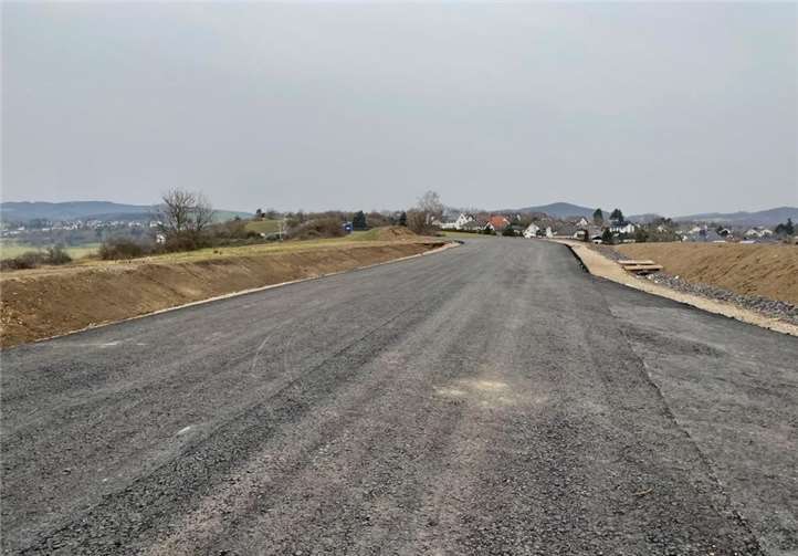 Neubau K55 mit Blick aus Richtung Thür nach Obermendig. Foto: privat