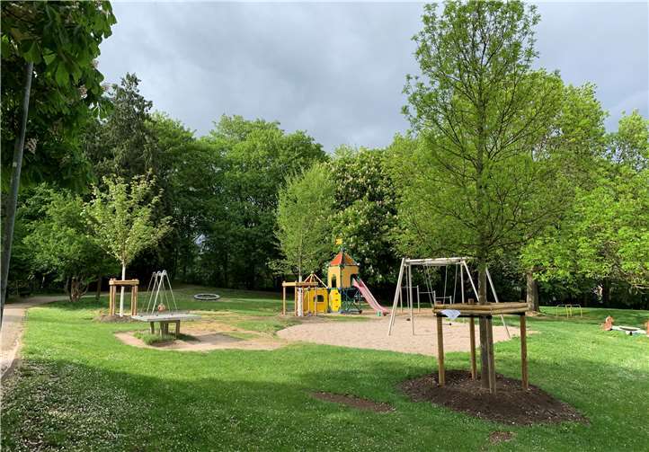 Neue Bäume für den Spielplatz. Foto: privat
