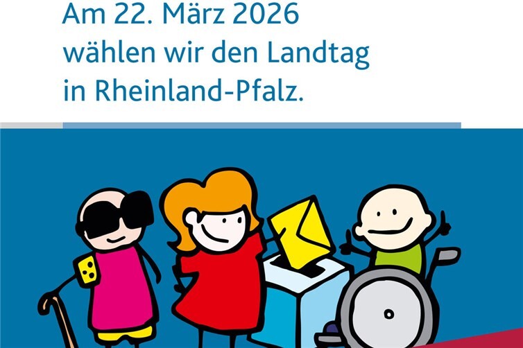 Neue Broschüre informiert in Leichter Sprache über Landtagswahl / Titelbild: Landeszentrale Politische Bildung Rheinland-Pfalz