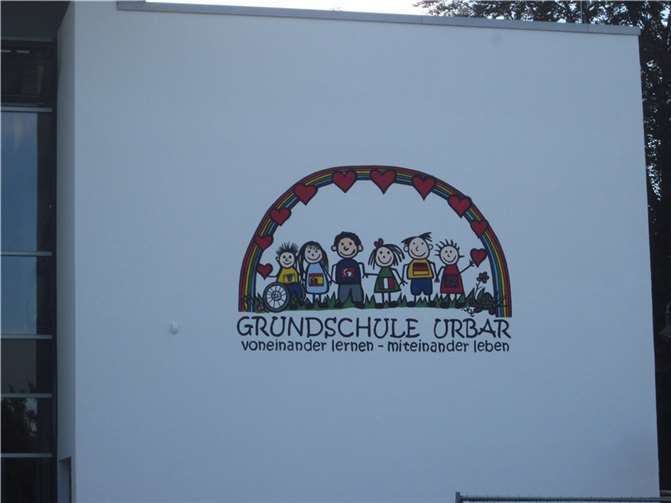 Neue Fassade der Grundschule. Foto: privat
