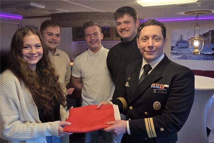 Neue Führung auf der „Mosel“: Kapitänleutnant Armin Hansen übernimmt.