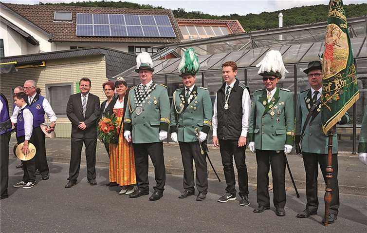 Spannendes Königsschießen 