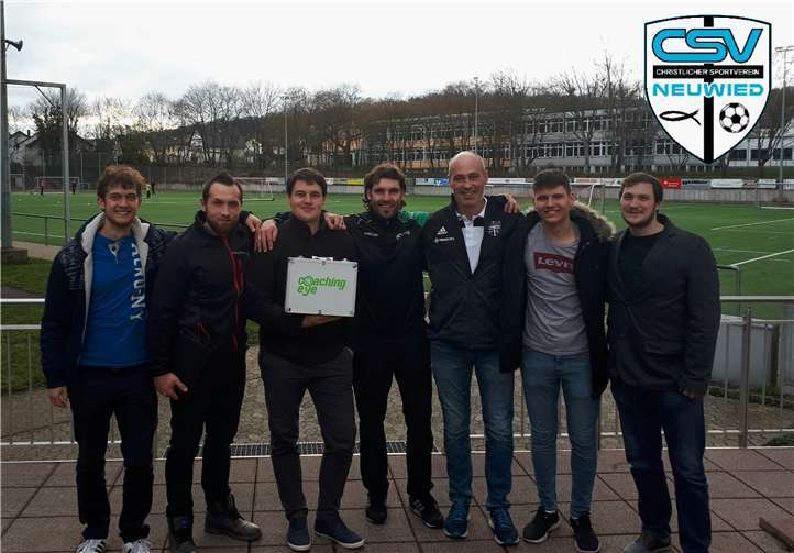 Neue Wege geht der CSV Neuwied mit dem Videosystem coaching eye.privat