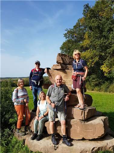 Neue Wege in der Südeifel und in Luxemburg wurden erkundet.  Foto: privat