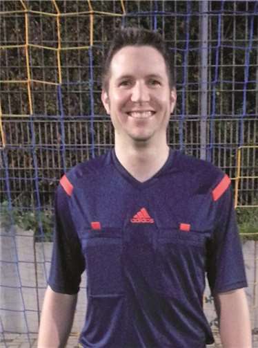 Neuer Schiedsrichter Andreas Michel. privat