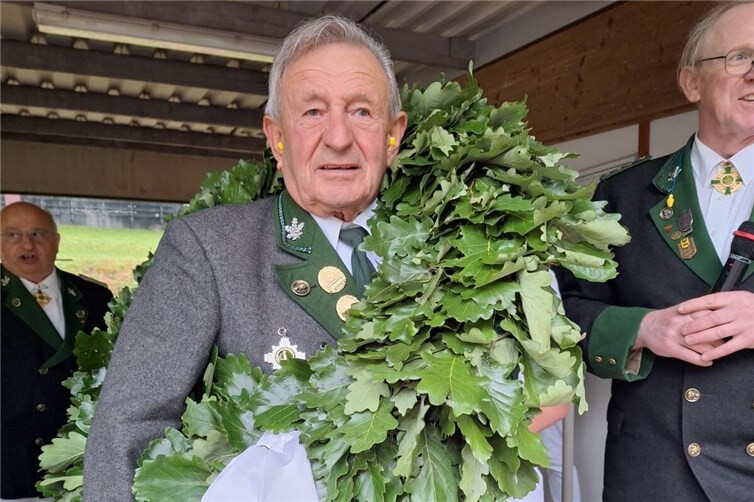 Neuer Schützenkönig der Brohler St. Matthias Schützengesellschaft Karl-Peter „Schliffi“ Lerchl